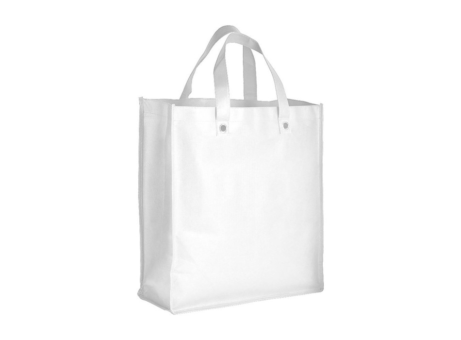Shopper  ripiegabile con soffietto in TNT 80g/m2 cucito, manici corti FullGadgets.com