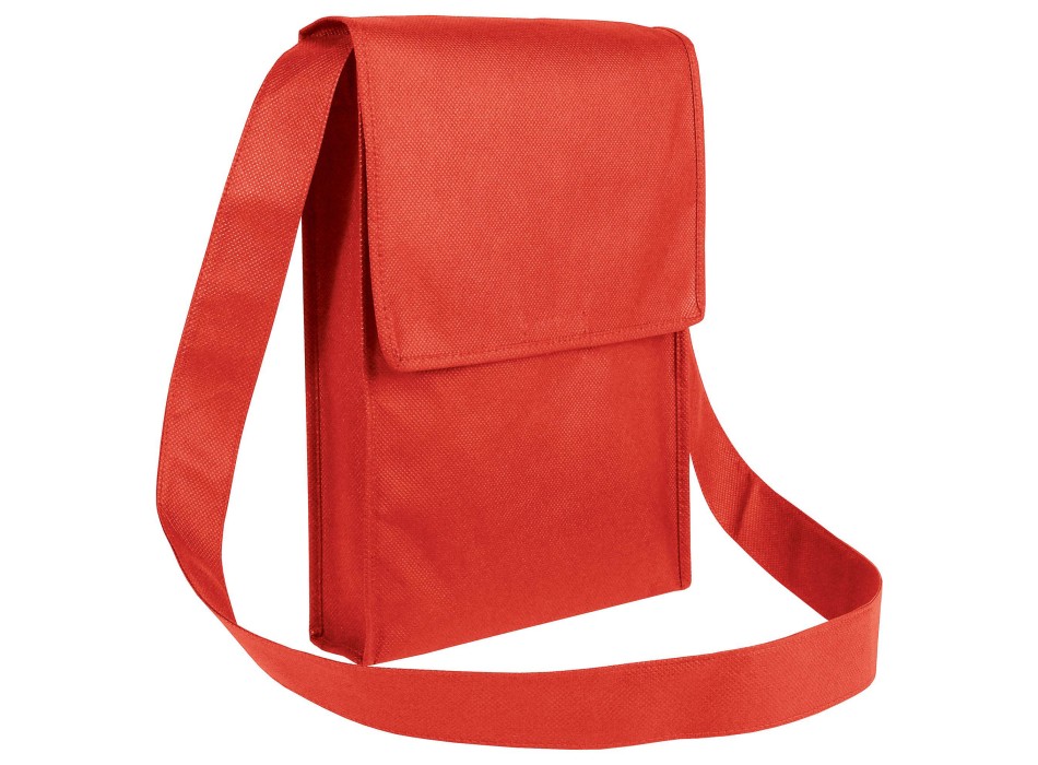 Shopper tascapane con soffietto in TNT 80 g/m2 cucito con tracolla FullGadgets.com