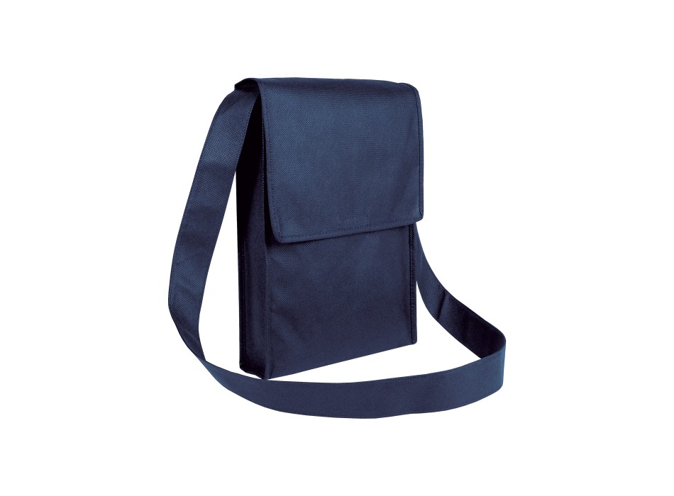 Shopper tascapane con soffietto in TNT 80 g/m2 cucito con tracolla FullGadgets.com