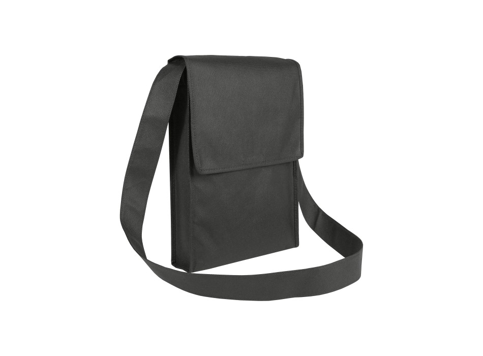 Shopper tascapane con soffietto in TNT 80 g/m2 cucito con tracolla FullGadgets.com