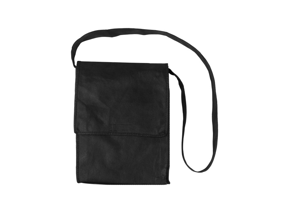 Shopper tascapane con soffietto in TNT 80 g/m2 cucito con tracolla FullGadgets.com