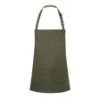 Short Bib Apron Basic With Buckle And Pocket  FullGadgets.com