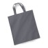 Borsa con Manici Corti 100% Cotone Personalizzabile
