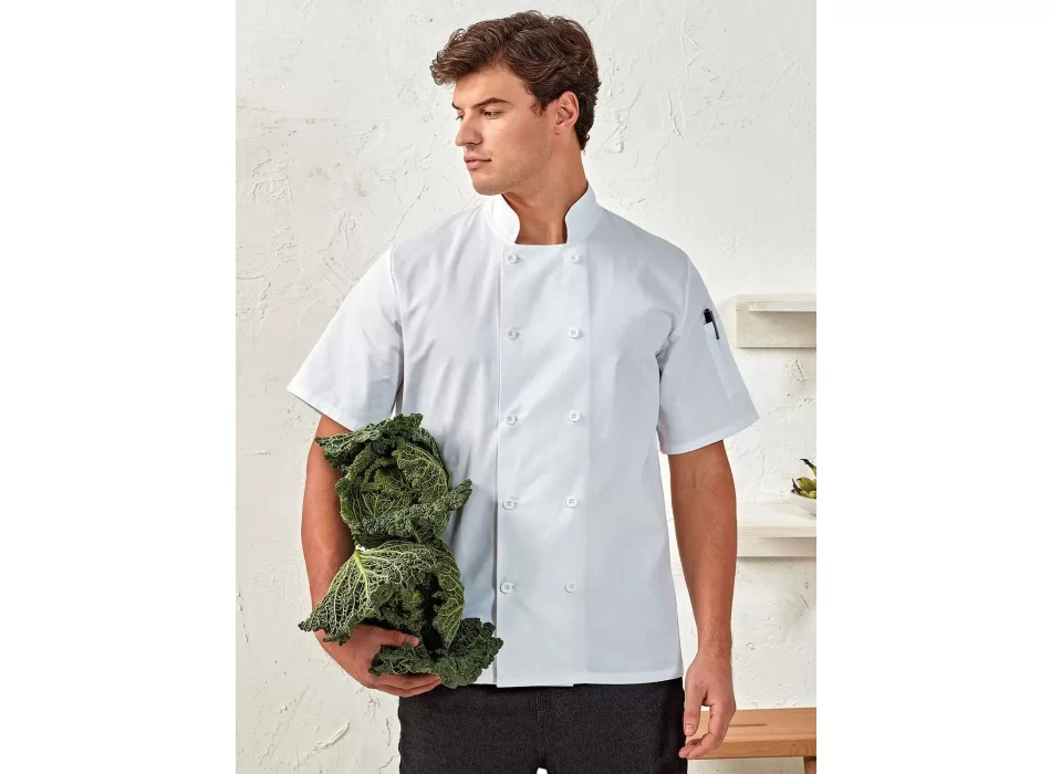 Short Sleeve Chef's Jacket FullGadgets.com