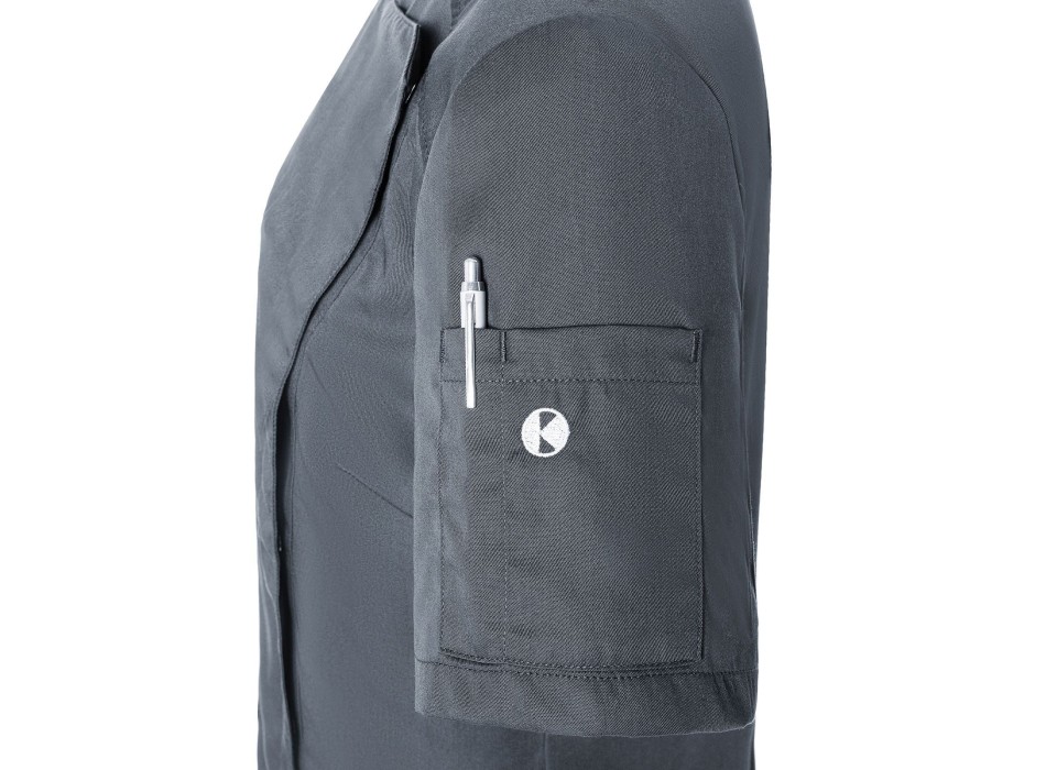 Short-Sleeve Ladies' Chef Jacket Modern-Look FullGadgets.com