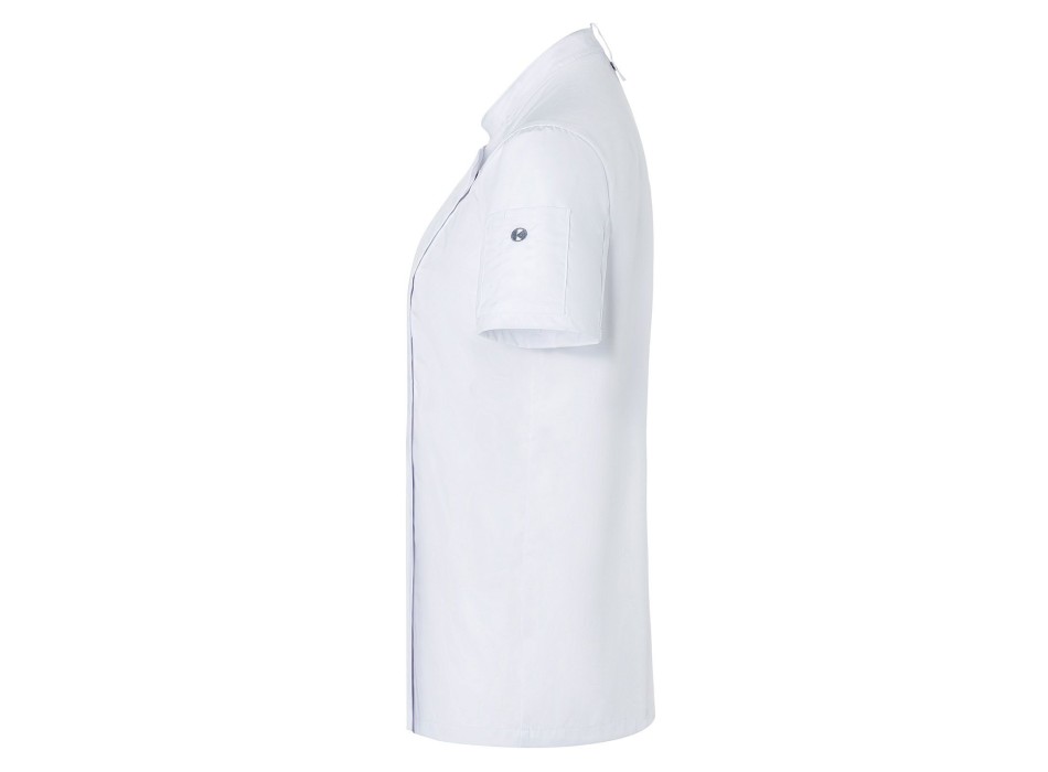 Short-Sleeve Ladies' Chef Jacket Modern-Look FullGadgets.com