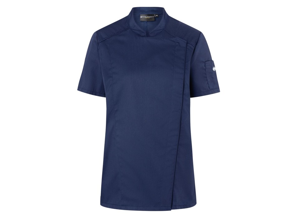 Short-Sleeve Ladies' Chef Jacket Modern-Look FullGadgets.com