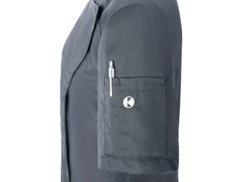 Short-Sleeve Ladies' Chef Jacket Modern-Look FullGadgets.com