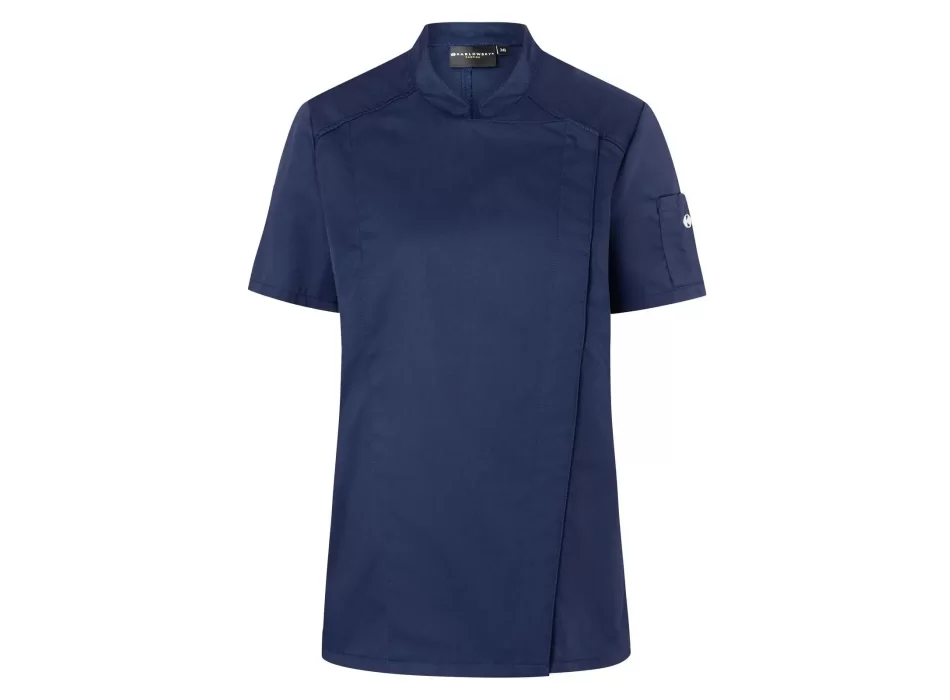 Short-Sleeve Ladies' Chef Jacket Modern-Look FullGadgets.com