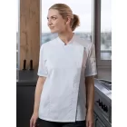 Short-Sleeve Ladies' Chef Jacket Modern-Look FullGadgets.com