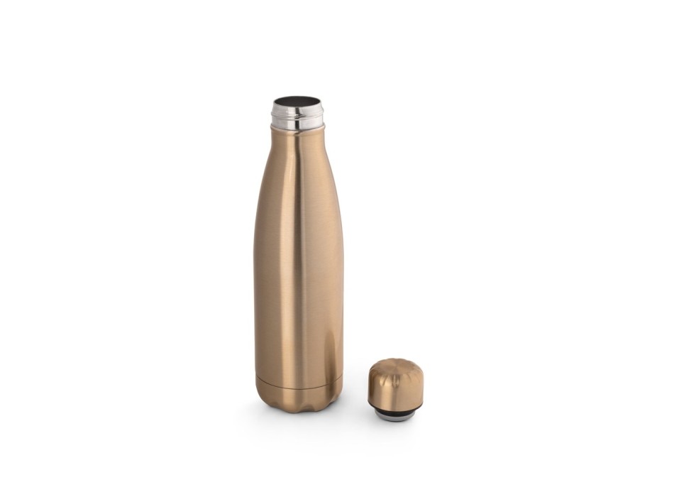 SHOW METALLIC. Borraccia in acciaio inox con finitura metallica opaca 510 mL FullGadgets.com