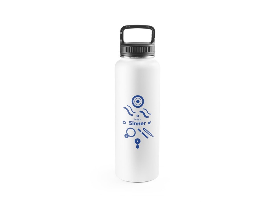 SINNER. Borraccia in acciaio inox riciclato al 90% con grande capacità fino a 1200 mL FullGadgets.com