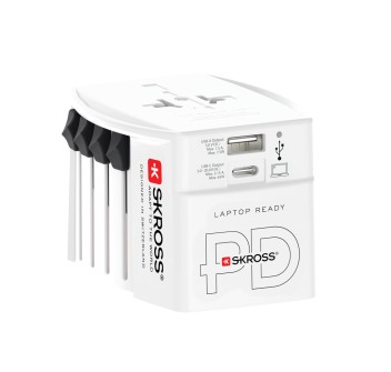 SKROSS Adattatore da viaggio MUV 65W PD con cavo USB C FullGadgets.com