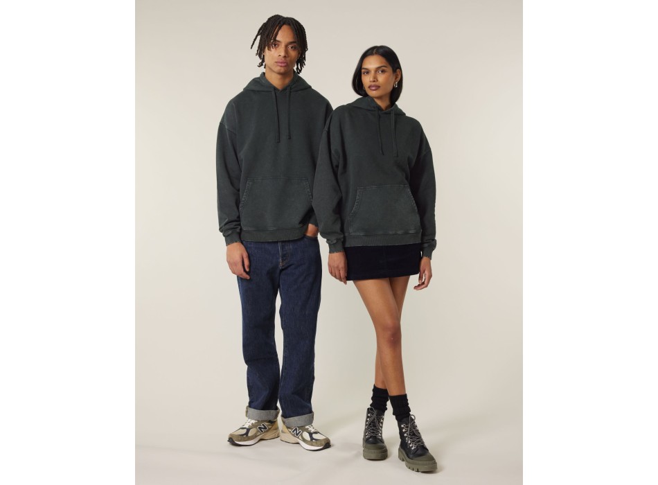 Slammer 2.0 vintage - La felpa con cappuccio oversized e garment dyed FullGadgets.com