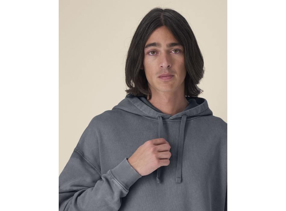Slammer 2.0 vintage - La felpa con cappuccio oversized e garment dyed FullGadgets.com