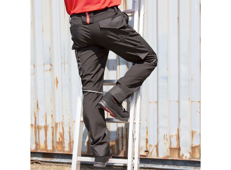 Slim Softsh Work Trouser100%P FullGadgets.com