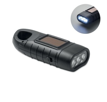SLUZ - Torcia solare con manovella a d FullGadgets.com