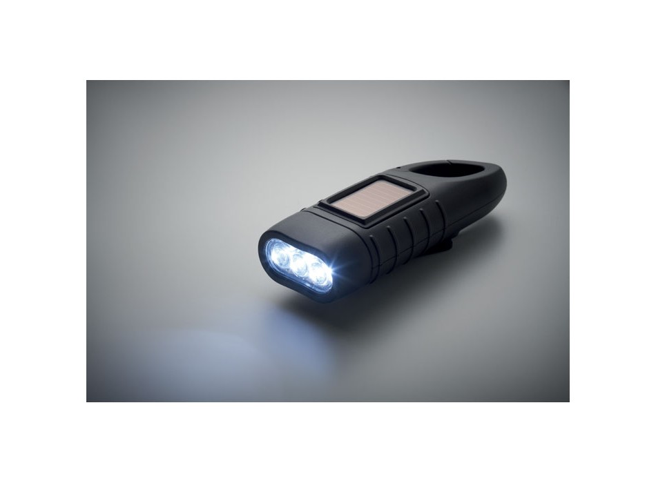 SLUZ - Torcia solare con manovella a dina FullGadgets.com