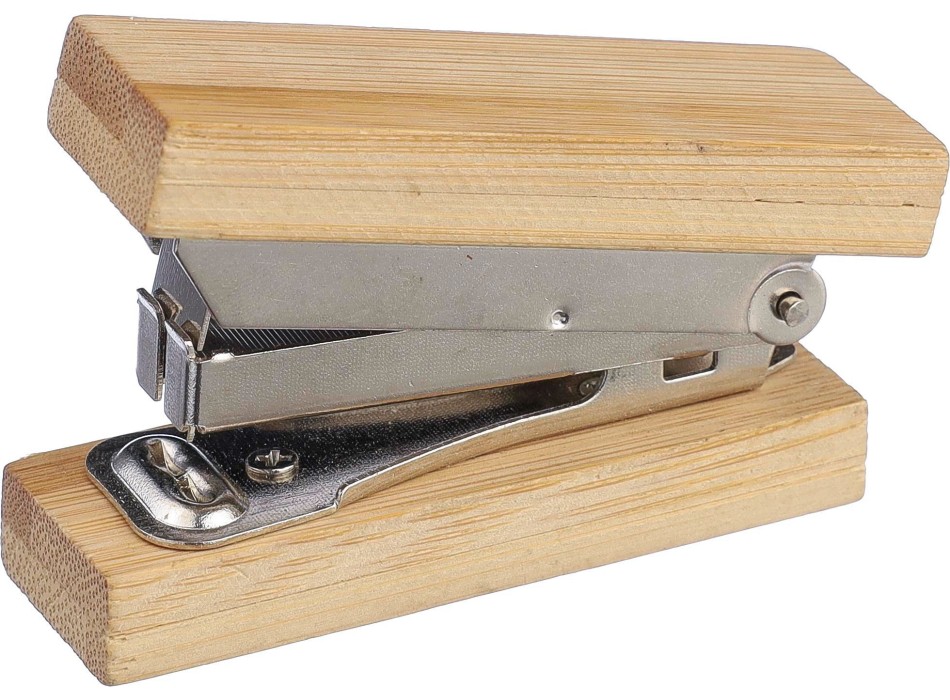 Small bamboo stapler Gordon FullGadgets.com