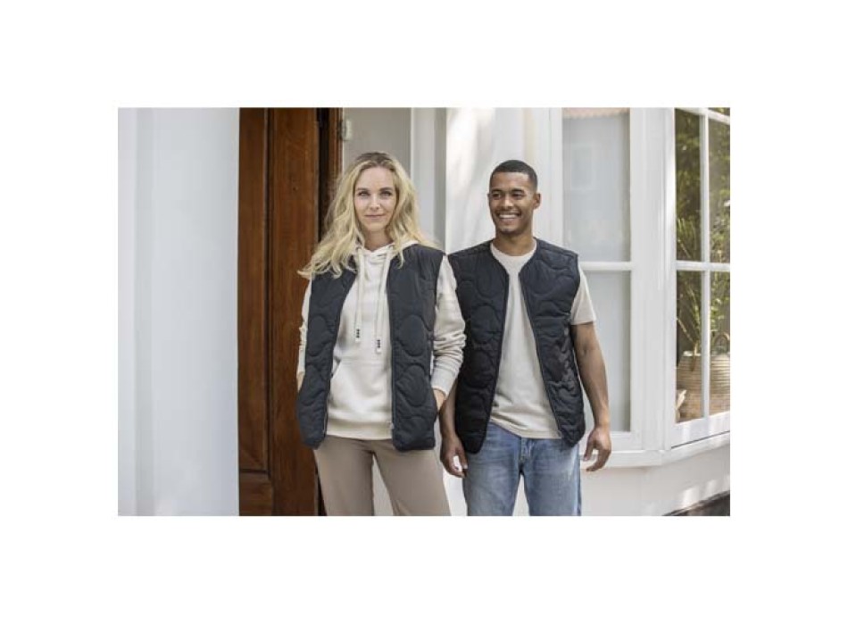 Smanicato trapuntato unisex in materiale riciclato certificato GRS Quartz FullGadgets.com