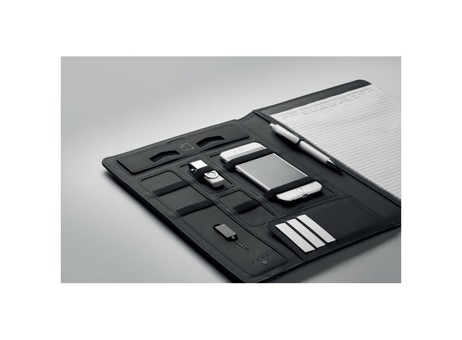SMARTFOLDER - Blocco A4 con powerbank FullGadgets.com