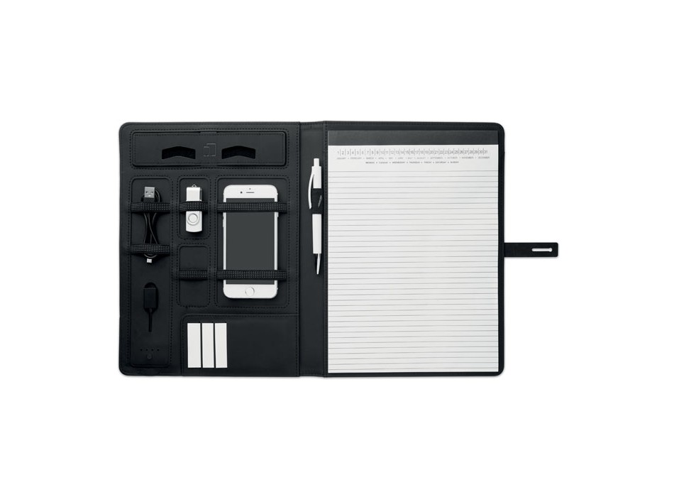 SMARTFOLDER - Blocco A4 con powerbank FullGadgets.com