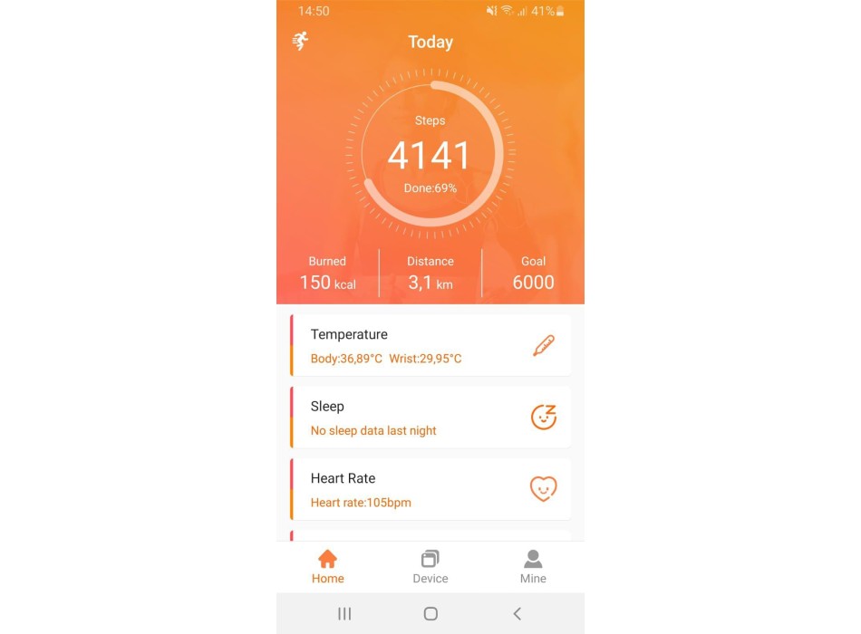 Smartwatch in ABS Dominic FullGadgets.com