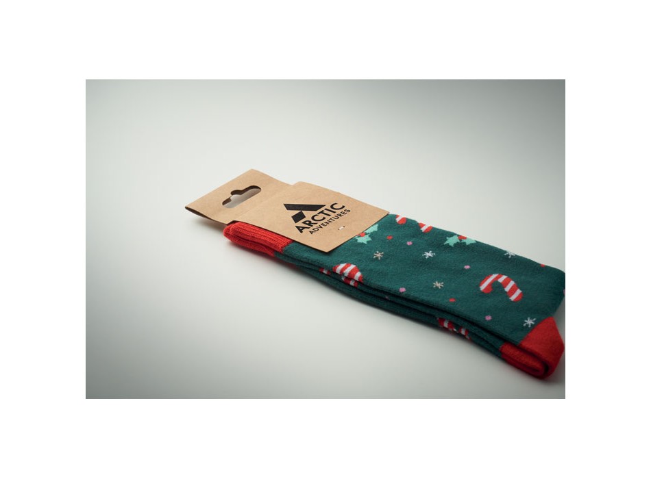 SOC LARGE - Coppia di calzini natalizie L FullGadgets.com