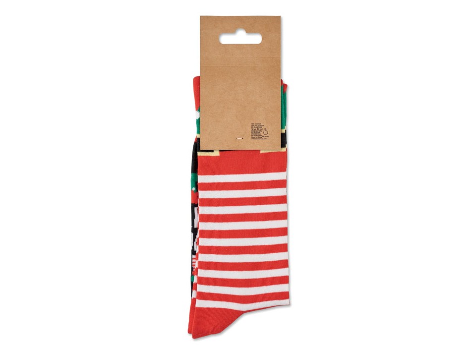 SOC LARGE - Coppia di calzini natalizie L FullGadgets.com