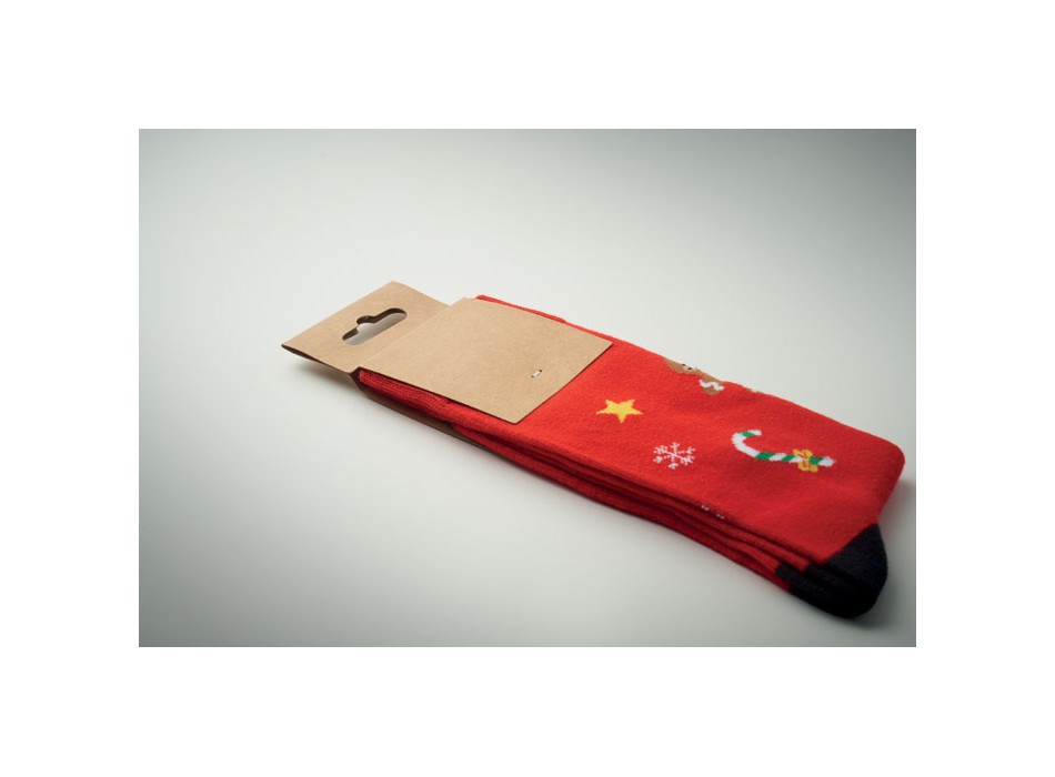 SOC LARGE - Coppia di calzini natalizie L FullGadgets.com