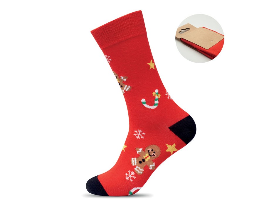 SOC LARGE - Coppia di calzini natalizie L FullGadgets.com