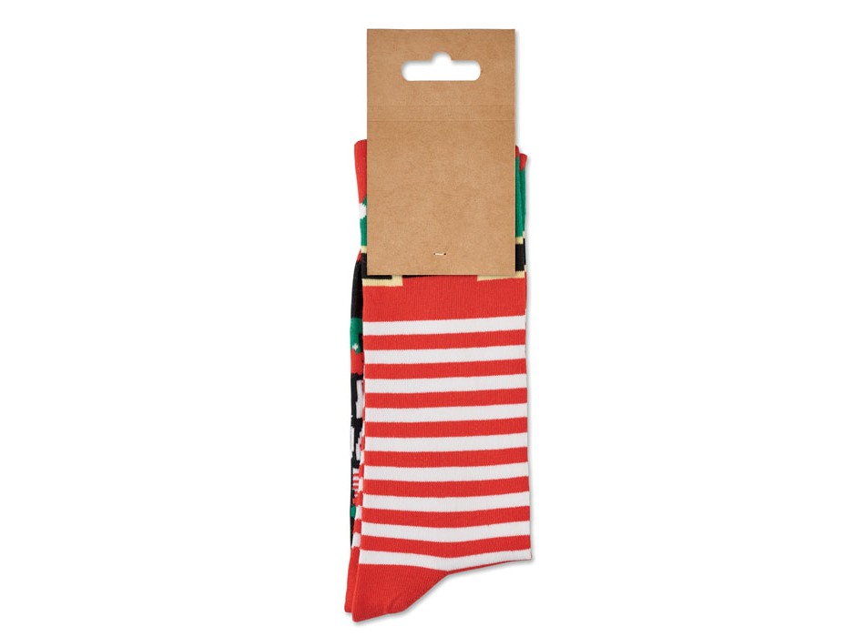 SOC MEDIUM - Coppia di calzini natalizi M FullGadgets.com