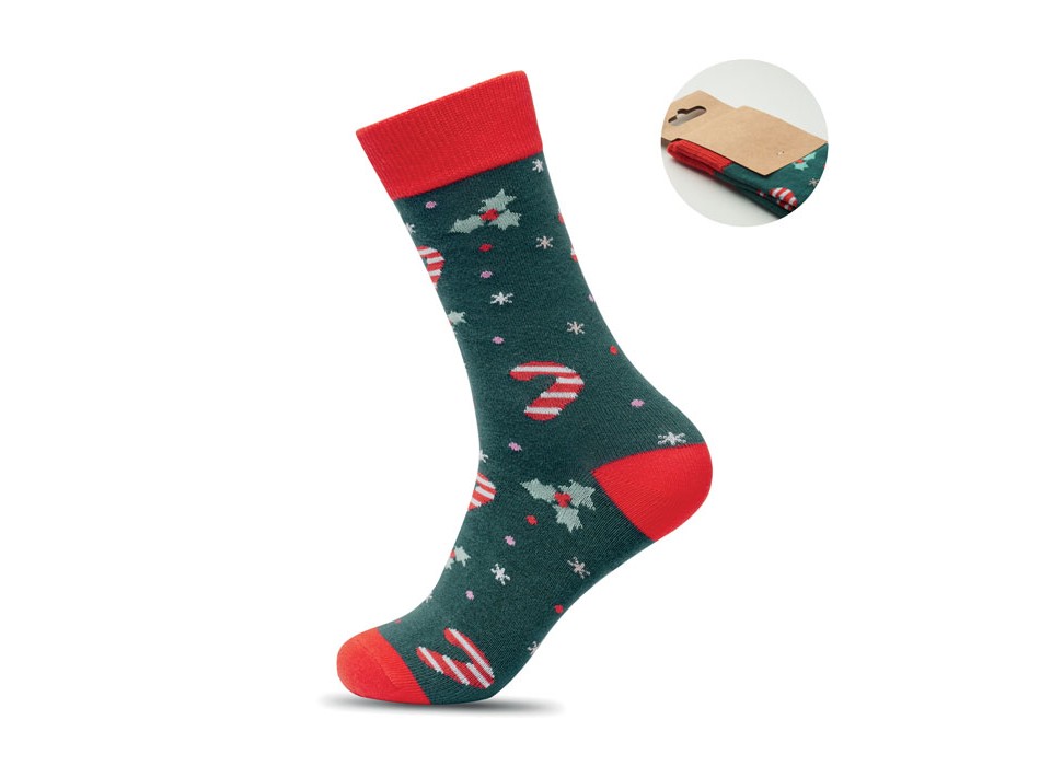 SOC MEDIUM - Coppia di calzini natalizi M FullGadgets.com