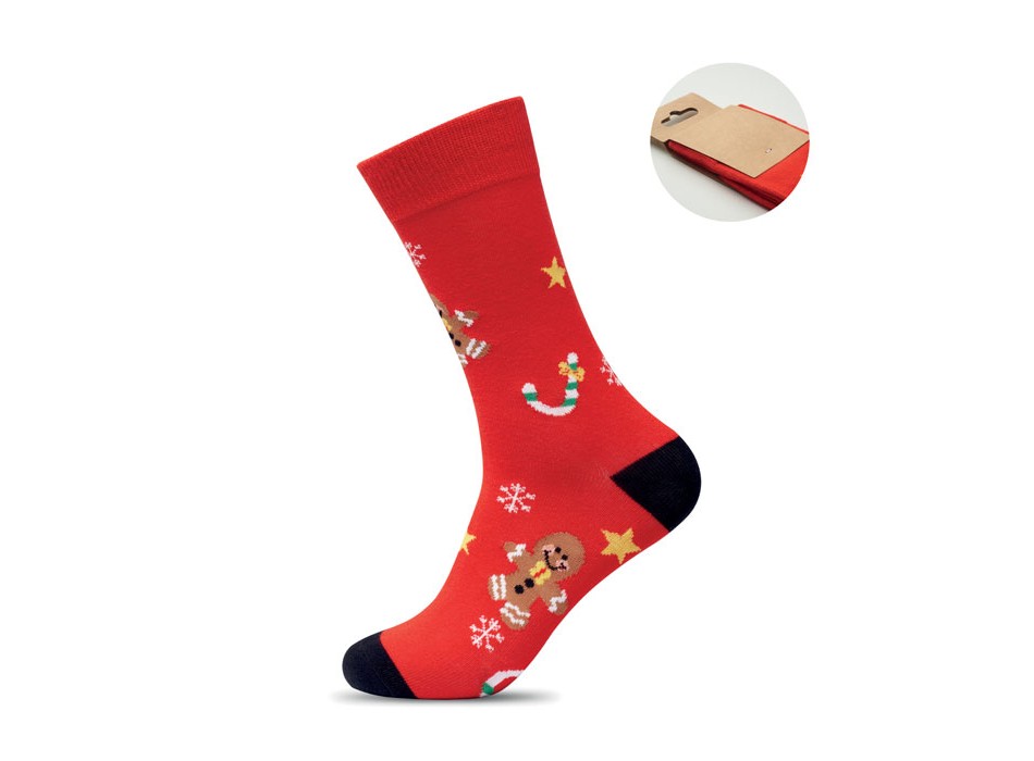 SOC MEDIUM - Coppia di calzini natalizi M FullGadgets.com