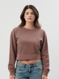 Women's Terry Cropped Personalizzabile