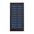 Powerbank solare in ABS e alluminio, capacità 8.000 mAh Adriana
