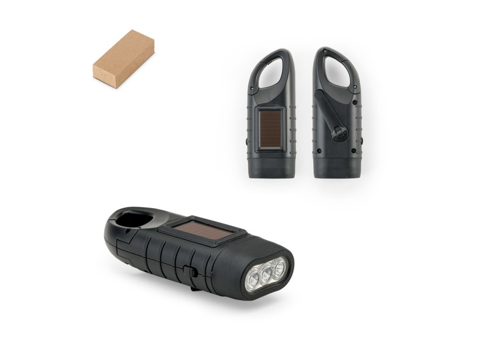 SOLARKY. Torcia compatta 0'5 W ABS con 3 LED bianchi da 90 lumen FullGadgets.com