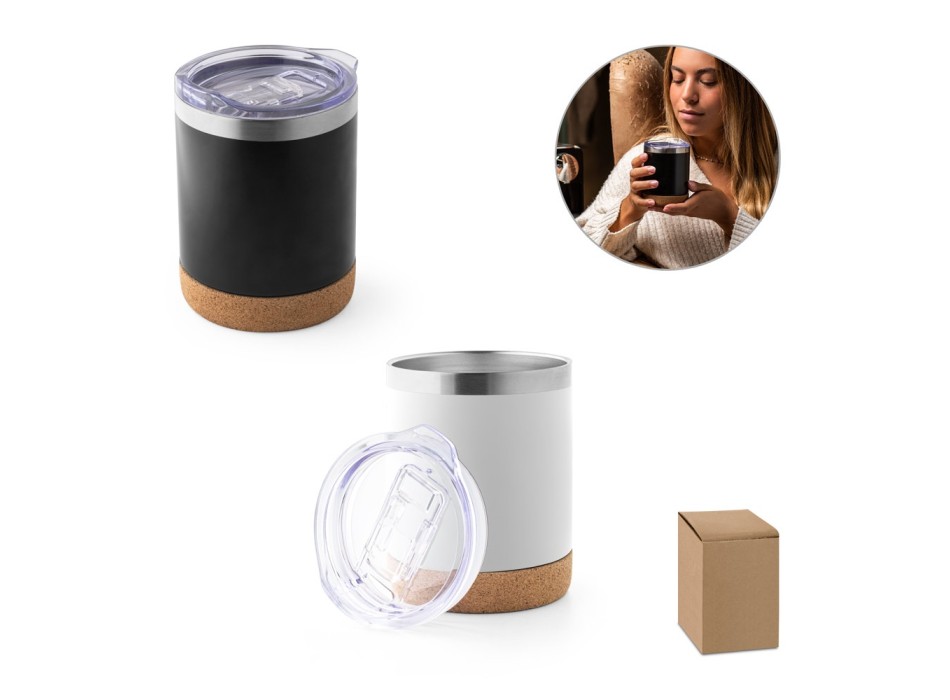 SOLBERG TUMBLER. Bicchiere da viaggio in acciaio inox 400 mL FullGadgets.com