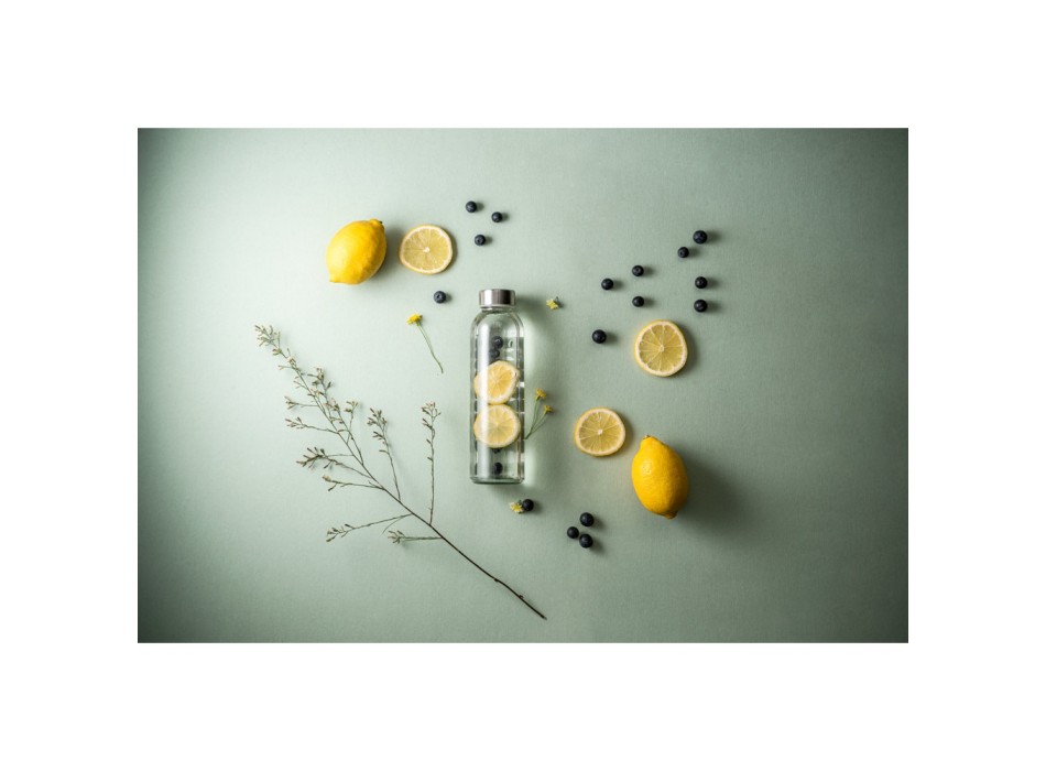 SOLER. Borraccia in vetro con tappo in acciao inox per la sublimazione 500 mL FullGadgets.com