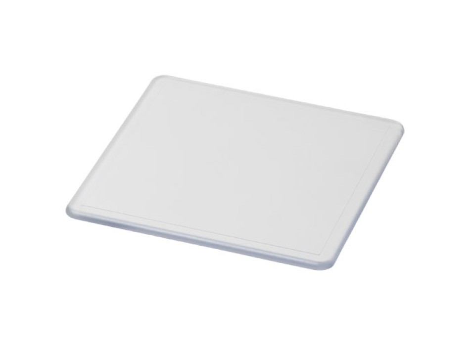 Sottobicchiere Renzo in plastica di forma quadrata FullGadgets.com