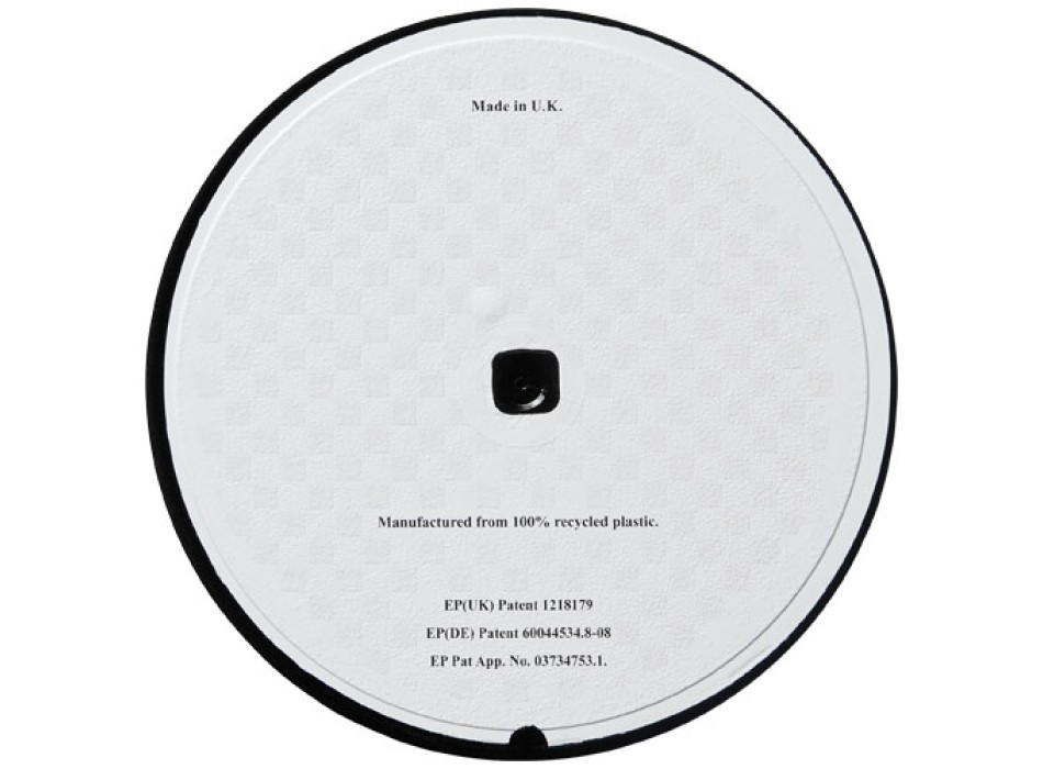 Sottobicchiere rotondo in gomma Brite-Mat® FullGadgets.com