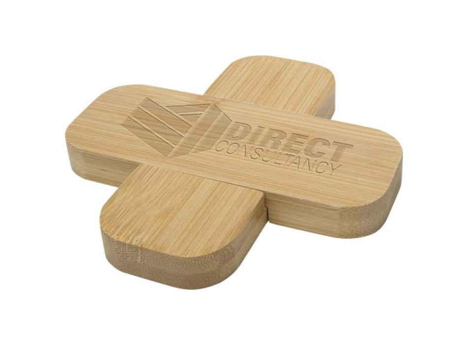 Sottopentola in bambù formato piccolo Croc FullGadgets.com