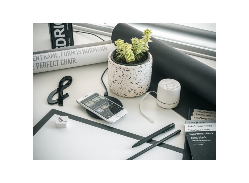 SOVERY. Caricatore senza fili fast 10W in ABS riciclato (100% rABS) FullGadgets.com