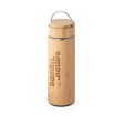 SOW. Borraccia termica in bambù e acciaio inox 440 mL FullGadgets.com