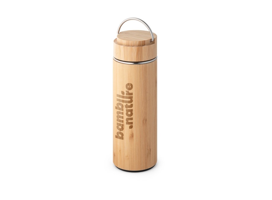 SOW. Borraccia termica in bambù e acciaio inox 440 mL FullGadgets.com