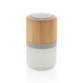 Speaker 3W In Bambù Personalizzabile Con Luce