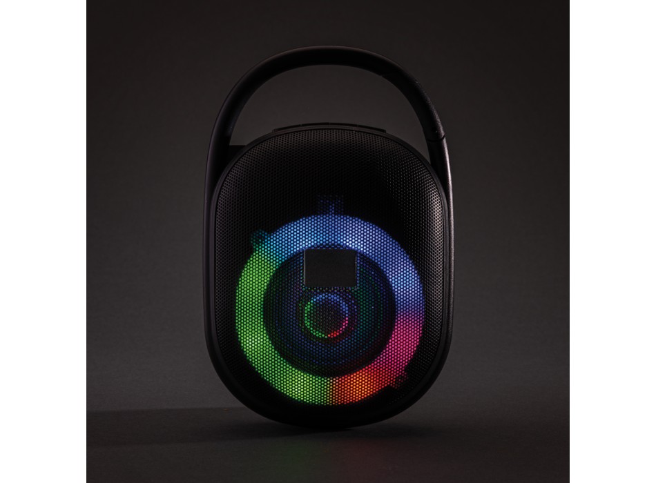 Speaker 5W Lightboom in palstica riciclata RCS con clip FullGadgets.com