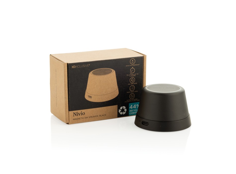 Speaker 5W magnetico Nivio in rAlluminio RCS FullGadgets.com