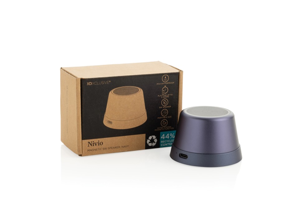 Speaker 5W magnetico Nivio in rAlluminio RCS FullGadgets.com
