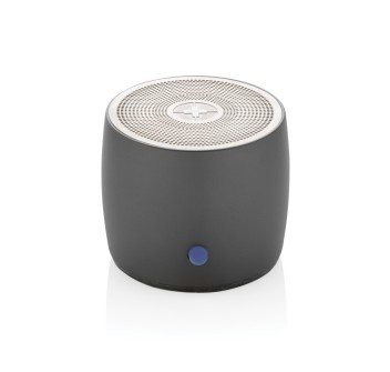 Speaker bass Swiss Peak da 3W in alluminio riciclato RCS FullGadgets.com